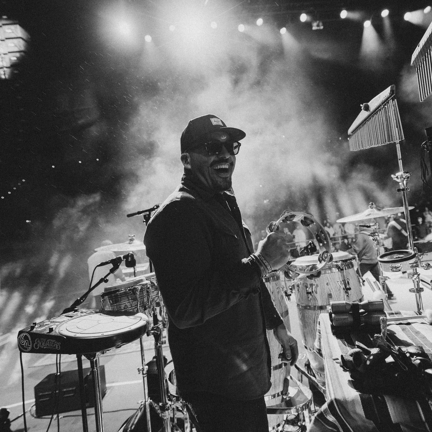 The Elovaters on stage at Red Rocks, May 2026. Photo: Nolan Eastman
